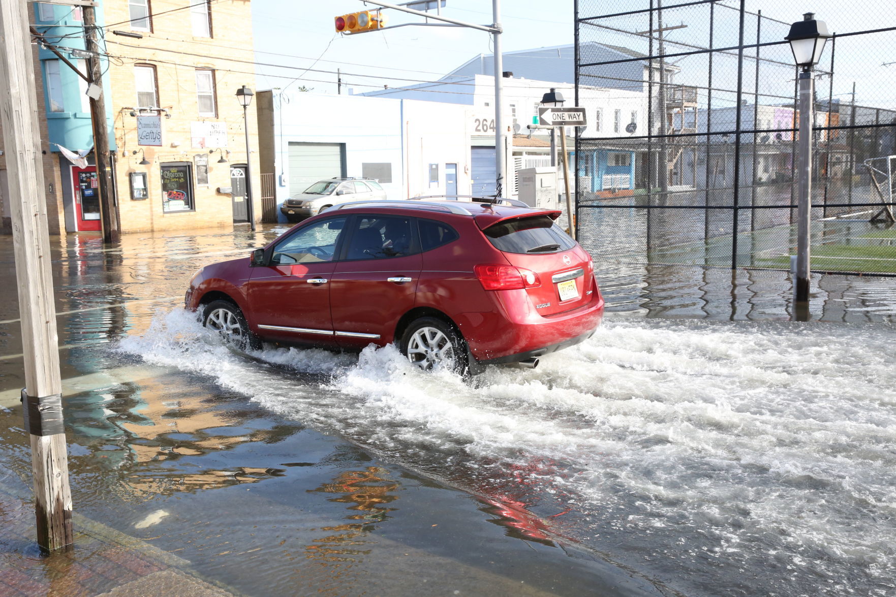 Flooding in Chelsea Friday